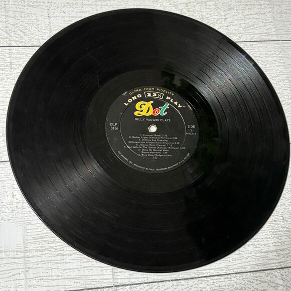 Vintage 1958  Billy Vaughn Plays Vinyl Album - Picture 12 of 13